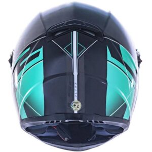 CAPACETE LS2 FF358 ULTRA PRETO/VERDE