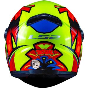 CAPACETE LS2 FF358 TRIBAL AMARELO