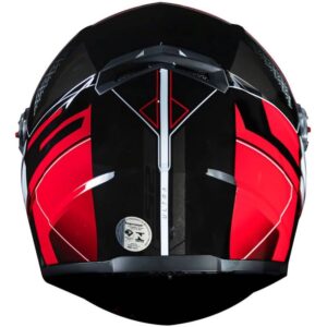 CAPACETE LS2 FF358 ULTRA PRETO/VERMELHO