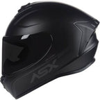 CAPACETE ASX DRAKEN SOLID PRETO FOSCO