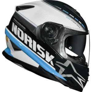 Capacete Norisk FF302 Soul Grand Prix Argentina – Branco/Azul/Preto