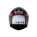 CAPACETE LS2 RAPID FF353 BRAVADO – Cinza e Vermelho