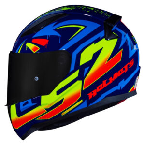 CAPACETE RAPID FF353 TAGLINE – Azul e Amarelo