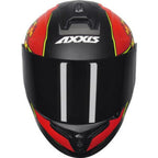 CAPACETE AXXIS DRAKEN BOMB MATT – Preto e Vermelho