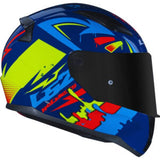 CAPACETE RAPID FF353 TAGLINE – Azul e Amarelo