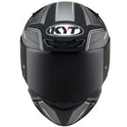 CAPACETE KYT TT COURSE TOURIST MATT – Preto e Cinza