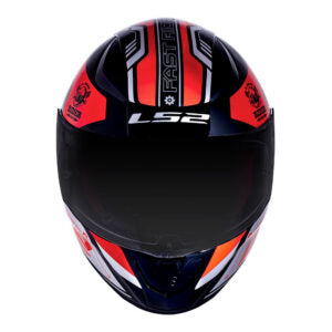 CAPACETE LS2 RAPID FF353 STRATUS – Preto, Vermelho e Cinza