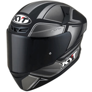 CAPACETE KYT TT COURSE TOURIST MATT – Preto e Cinza