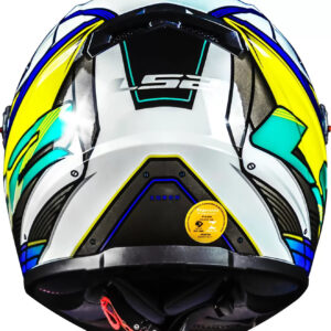 CAPACETE LS2 FF358 XDRON AZUL/AMARELO