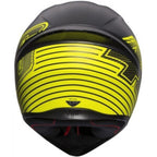 CAPACETE AGV K-1 EDGE 46 – Preto e Amarelo
