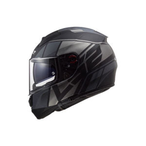 Capacete LS2 FF397 Vector FT2 Kripton Preto e Titanium