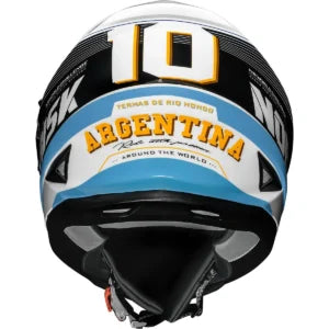 Capacete Norisk FF302 Soul Grand Prix Argentina – Branco/Azul/Preto