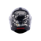 CAPACETE LS2 RAPID FF353 SPY Preto e Prata