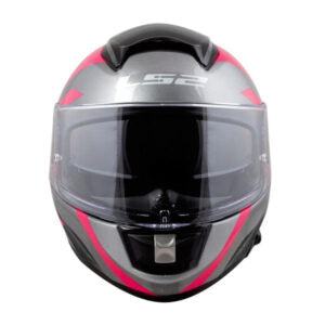 CAPACETE LS2 FF397 VECTOR TRIDENT – Titanium e Rosa (tri-composto)