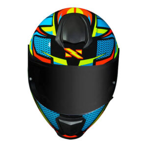 CAPACETE NORISK CAPACETE RAZOR SHARP AMARELO/AZUL
