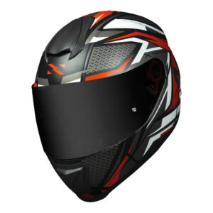 CAPACETE NORISK CAPACETE RAZOR SHARP PRETO/VERMELHO