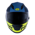 CAPACETE NORISK SOUL MANTY AZUL/AMARELO