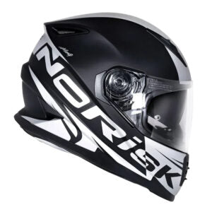 CAPACETE NORISK SOUL MANTY PRETO/CINZA