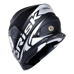 CAPACETE NORISK SOUL MANTY PRETO/CINZA