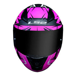 COMBO CASAL – LS2 FF358 RAPID CROMO