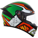 CAPACETE AGV K-1 NICOLO ANTONELLI – Verde Laranja e Branco