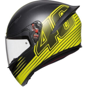 CAPACETE AGV K-1 EDGE 46 – Preto e Amarelo