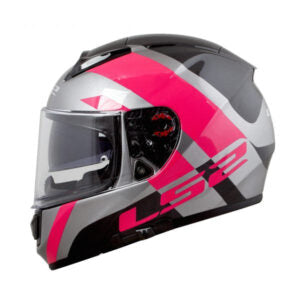 CAPACETE LS2 FF397 VECTOR TRIDENT – Titanium e Rosa (tri-composto)