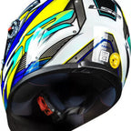 CAPACETE LS2 FF358 XDRON AZUL/AMARELO