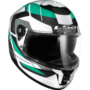 Capacete LS2 FF808 Stream II Road Branco e Verde