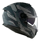 Capacete LS2 FF808 Stream II Shadow Cinza Fosco