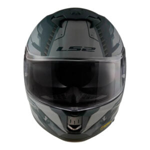 Capacete LS2 FF808 Stream II Shadow Cinza Fosco