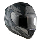 Capacete LS2 FF808 Stream II Shadow Cinza Fosco