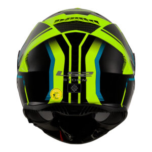 Capacete LS2 FF800 Storm Tracker Preto e Amarelo