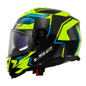 Capacete LS2 FF800 Storm Tracker Preto e Amarelo