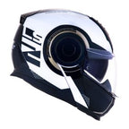 Capacete LS2 Scope Arch Branco Preto e Dourado