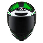 Capacete KYT TT Course Overtech Preto e Verde