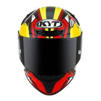 Capacete KYT TT Course Rhino Preto e Vermelho