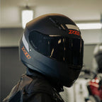 Capacete X11 Trust Shadow HVZ Preto Fosco