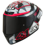 Capacete KYT TT Course Espargaro 2018 Fuxia