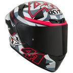 Capacete KYT TT Course Espargaro 2018 Fuxia