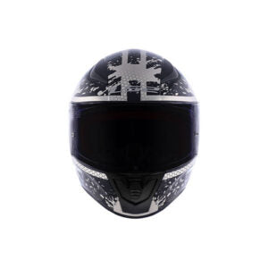 CAPACETE LS2 RAPID FF353 SPY Preto e Prata