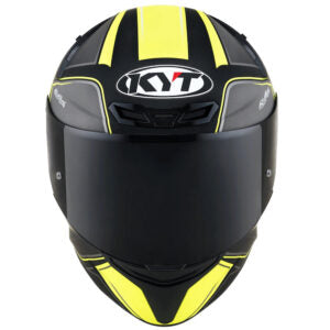 CAPACETE KYT TT COURSE TOURIST MATT – Preto e Amarelo Flúor