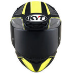 CAPACETE KYT TT COURSE TOURIST MATT – Preto e Amarelo Flúor