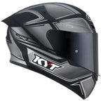 CAPACETE KYT TT COURSE TOURIST MATT – Preto e Cinza