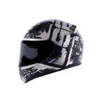 CAPACETE LS2 RAPID FF353 SPY Preto e Prata