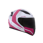 CAPACETE LS2 RAPID FF353 CANDIE Branco Cinza e Rosa