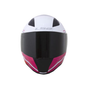 CAPACETE LS2 RAPID FF353 CANDIE Branco Cinza e Rosa