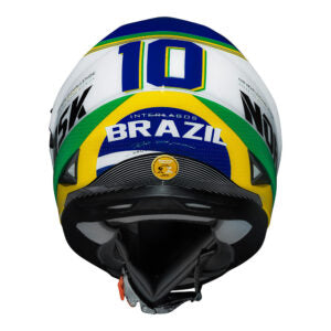 Capacete Norisk FF302 Soul Grand Prix Brasil Países Com Óculos