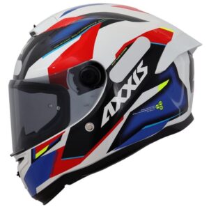 Capacete Axxis Hummer B Nighthawk E5 – Vermelho / Azul