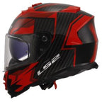 Capacete LS2 Storm FF800 Tracker – Preto / Vermelho